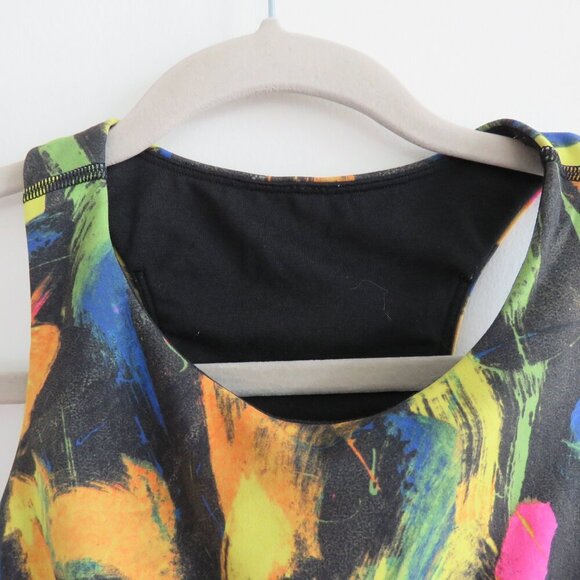 LULULEMON Invigorate Training Tank Top Undertone Black Multi Athleisure Sz US 4 - Picture 5 of 11